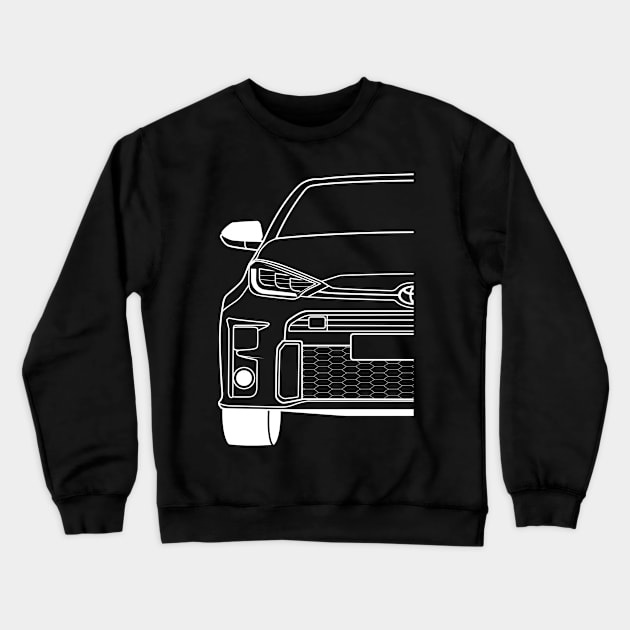 Yaris GR Crewneck Sweatshirt by HSDESIGNS